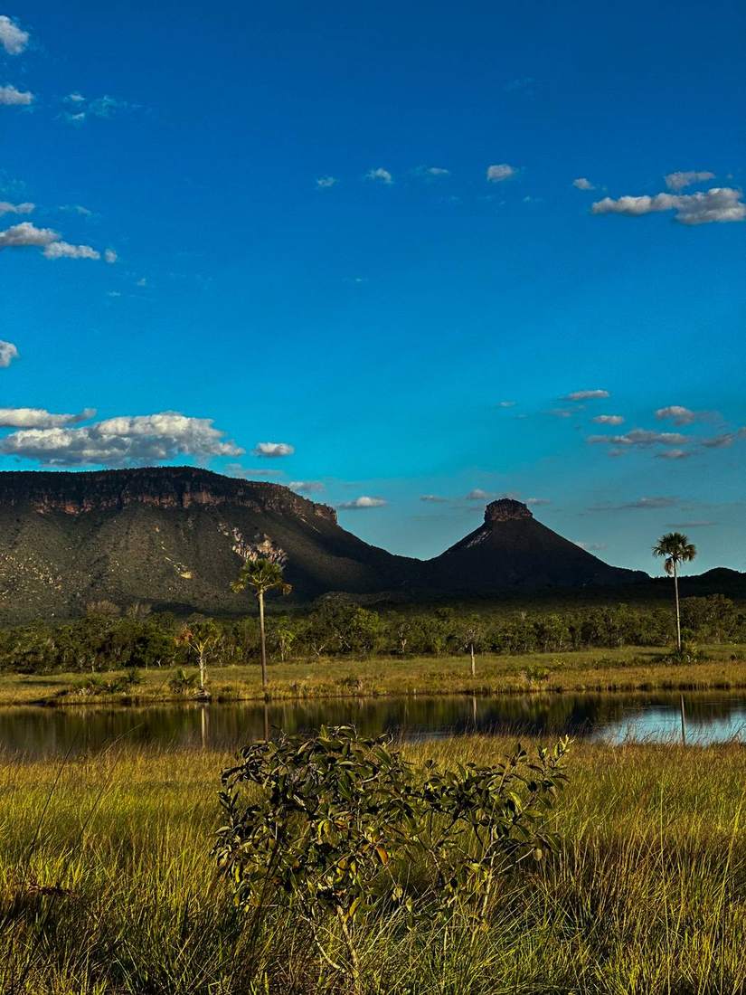 Serra do Espírito Santo com o Morro do Sacatrapo